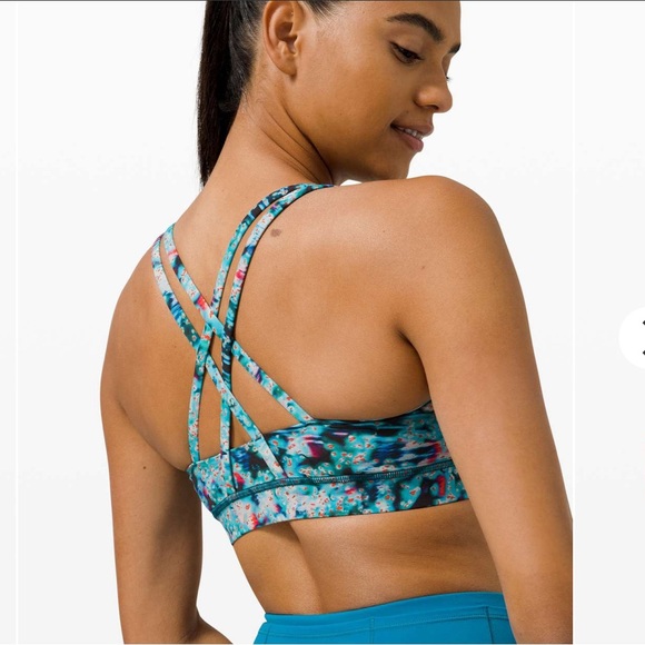 Lululemon Energy Bra “Quick Start Multi” size 12 - Picture 2 of 11